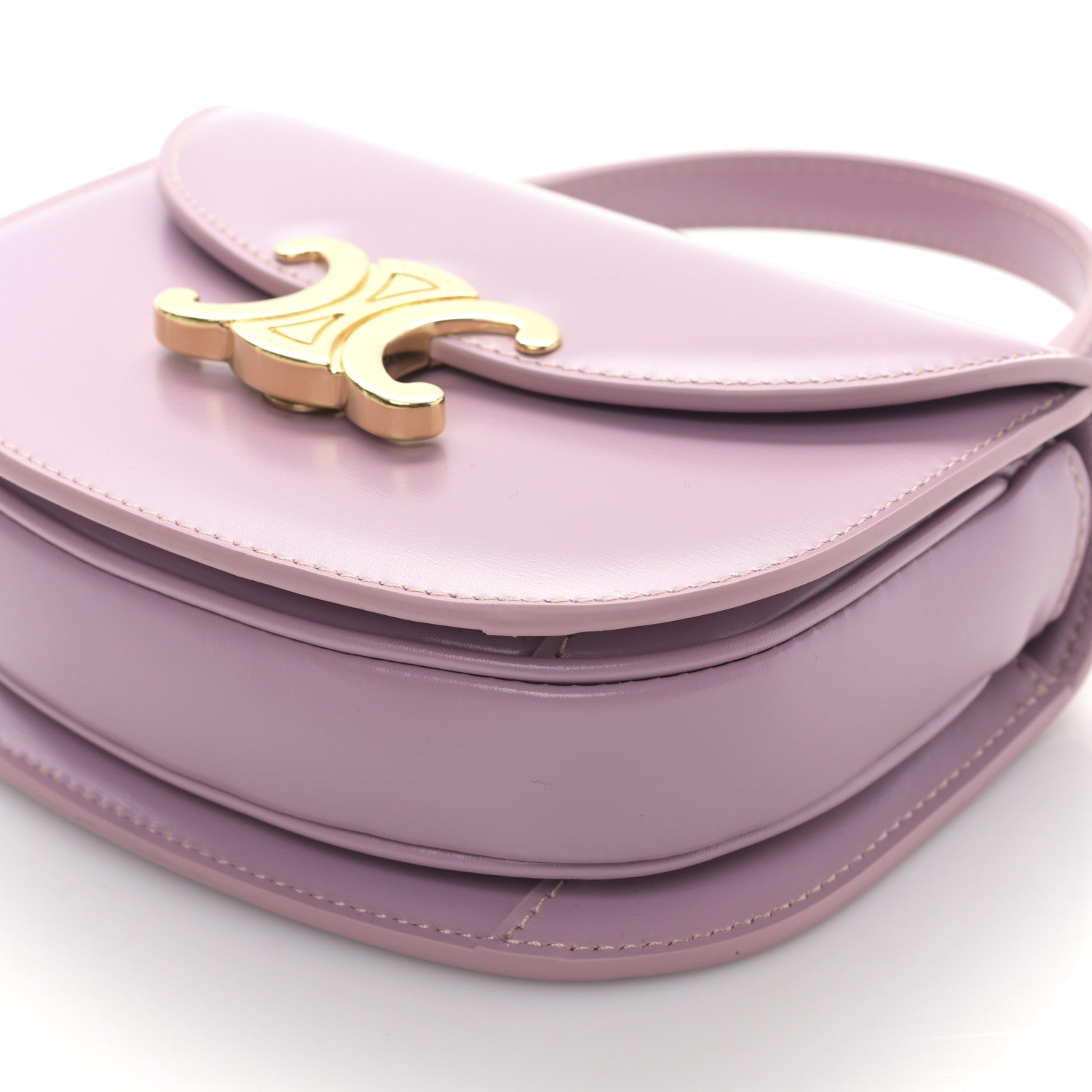 Celine Shiny Calfskin Triomphe Mini Besace Clea Petal 9 of 9