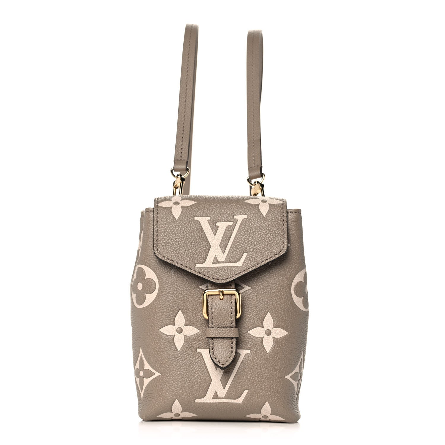 Louis Vuitton Empreinte Monogram Giant Tiny Backpack Tourterelle Cream 1 of 11