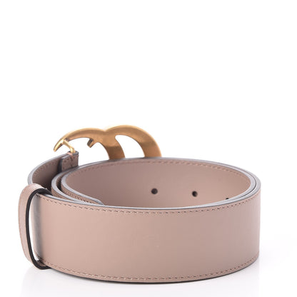 Gucci Calfskin Double G 40mm Belt 70 28 Porcelain Rose 3 of 5