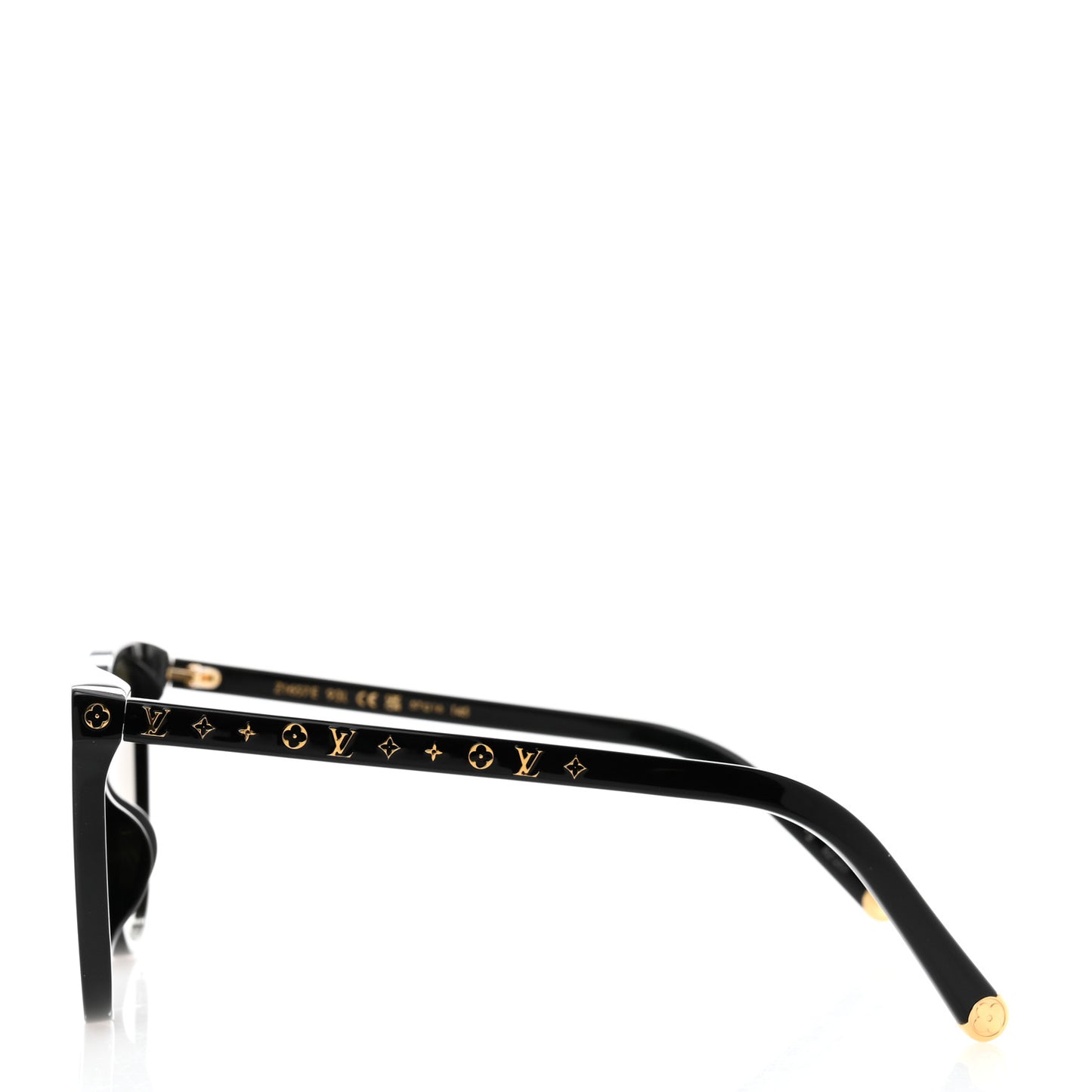 Acetate My Monogram Light Cat Eye Sunglasses Z1657E Black