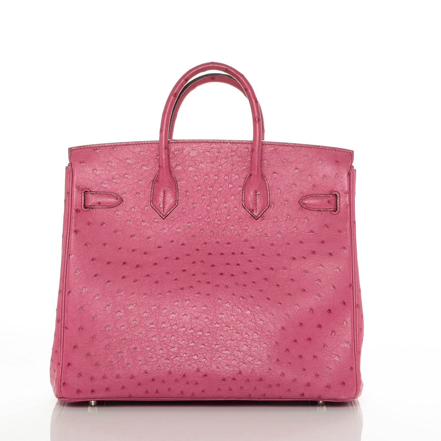 Hermes Ostrich HAC Birkin 32 Fuchsia 4 of 28