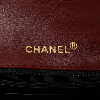 Chanel Lambskin Quilted Mini Square Flap Burgundy 6 of 11