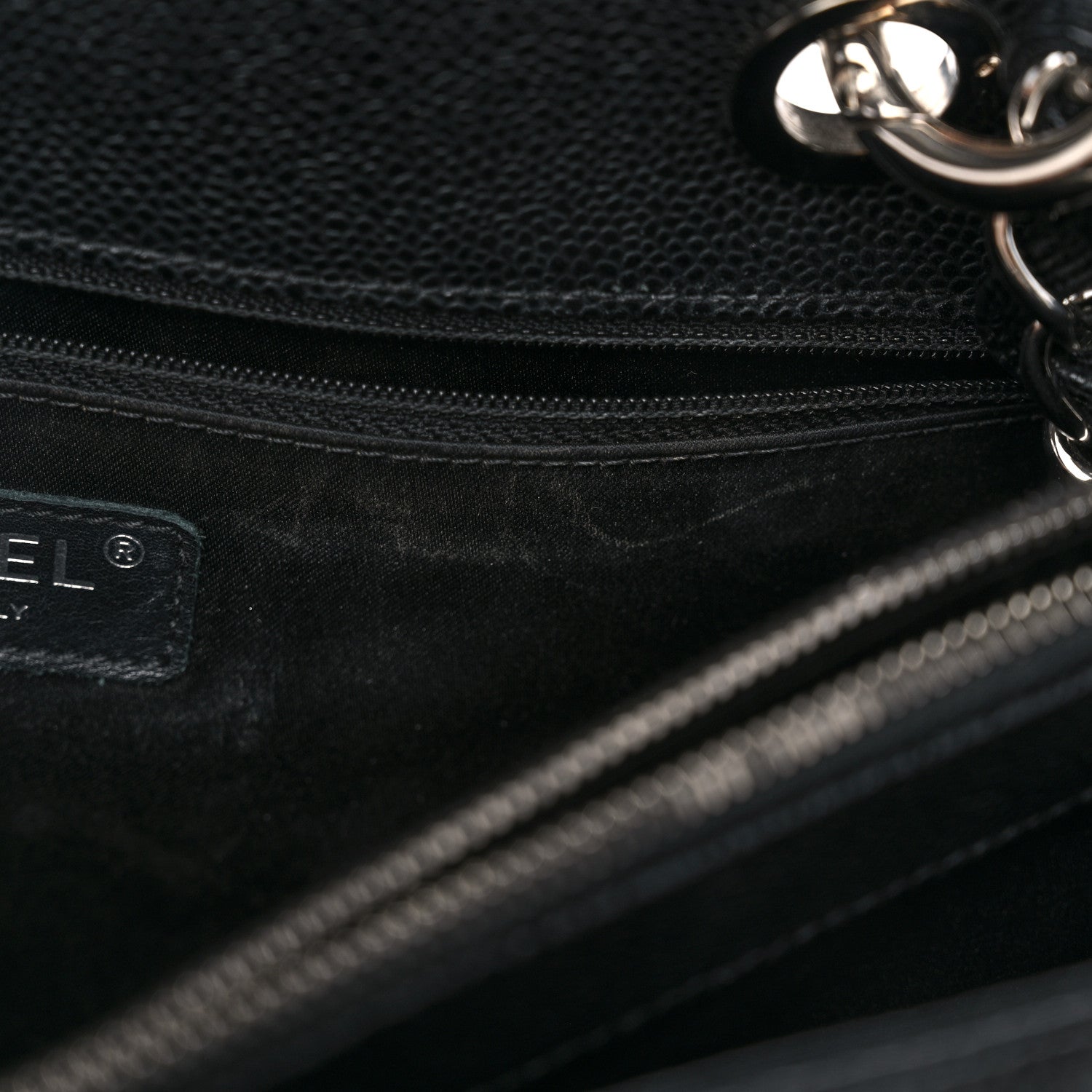 Chanel Caviar Quilted Grand Shopping Tote GST Black 11 of 11