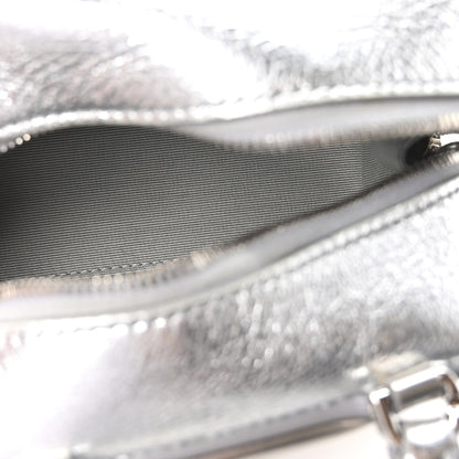 Givenchy Patent Nano Antigona Cube Bag Silver 5 of 9