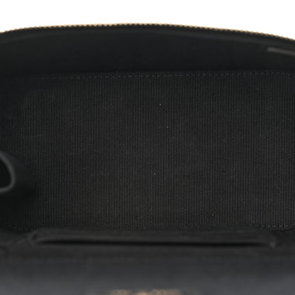 Chanel Lambskin Quilted Small Top Handle Vanity Case With Chain Black 5 of 11
