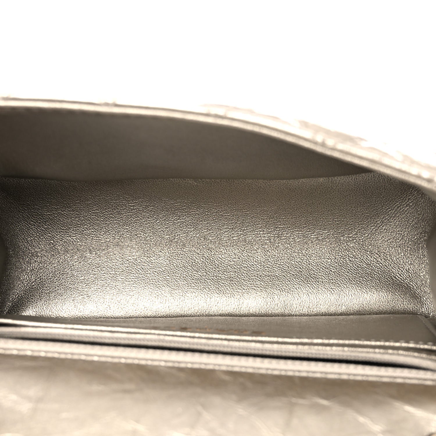 Chanel Metallic Aged Calfskin Quilted 2.55 Reissue Mini Flap Light Gold 6 of 11