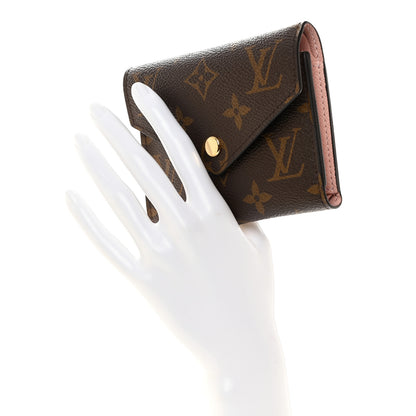Louis Vuitton Monogram Victorine Wallet Rose Ballerine 2 of 7