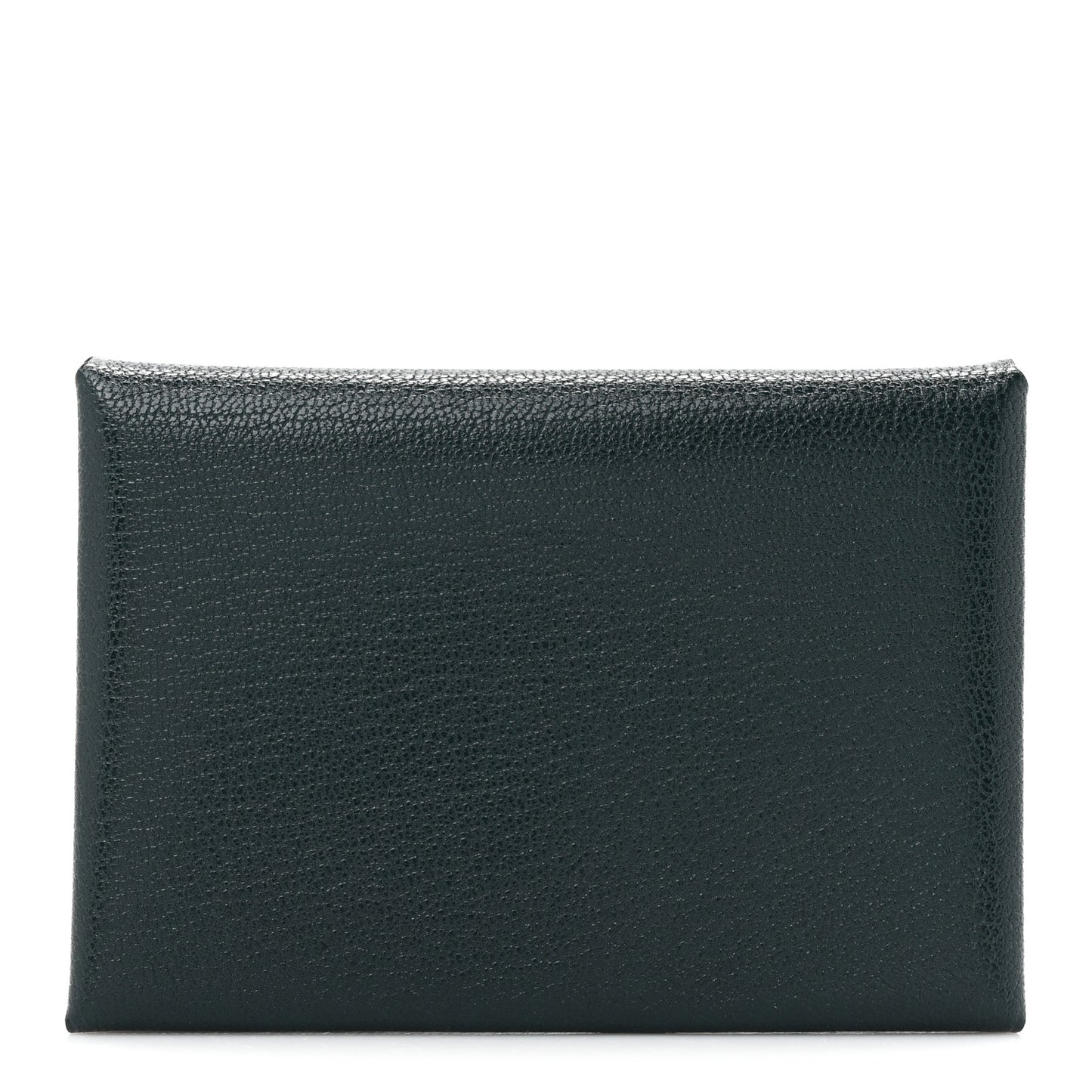 Chevre Mysore Duo Calvi Card Case Bleu Abysse
