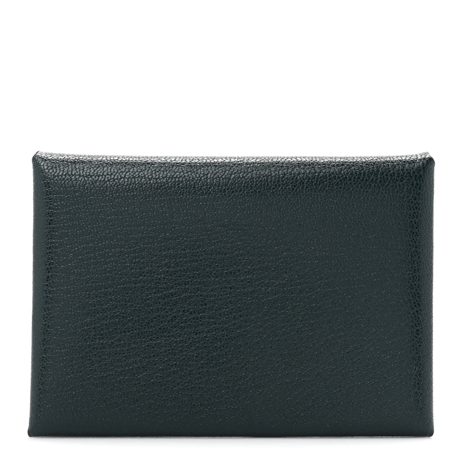 Hermes Chevre Mysore Duo Calvi Card Case Bleu Abysse 1 of 10