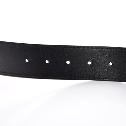 Gucci Calfskin Double G 40mm Belt 80 32 Black 6 of 7