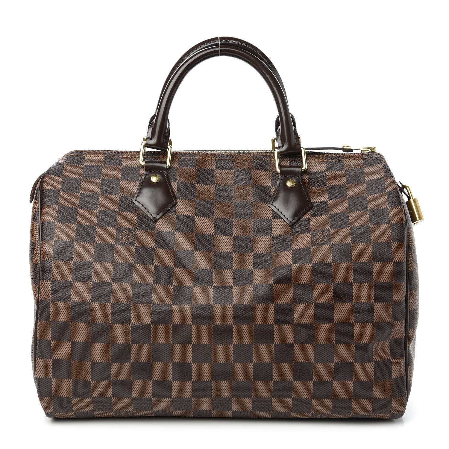 Louis Vuitton Damier Ebene Speedy 30 1 of 10