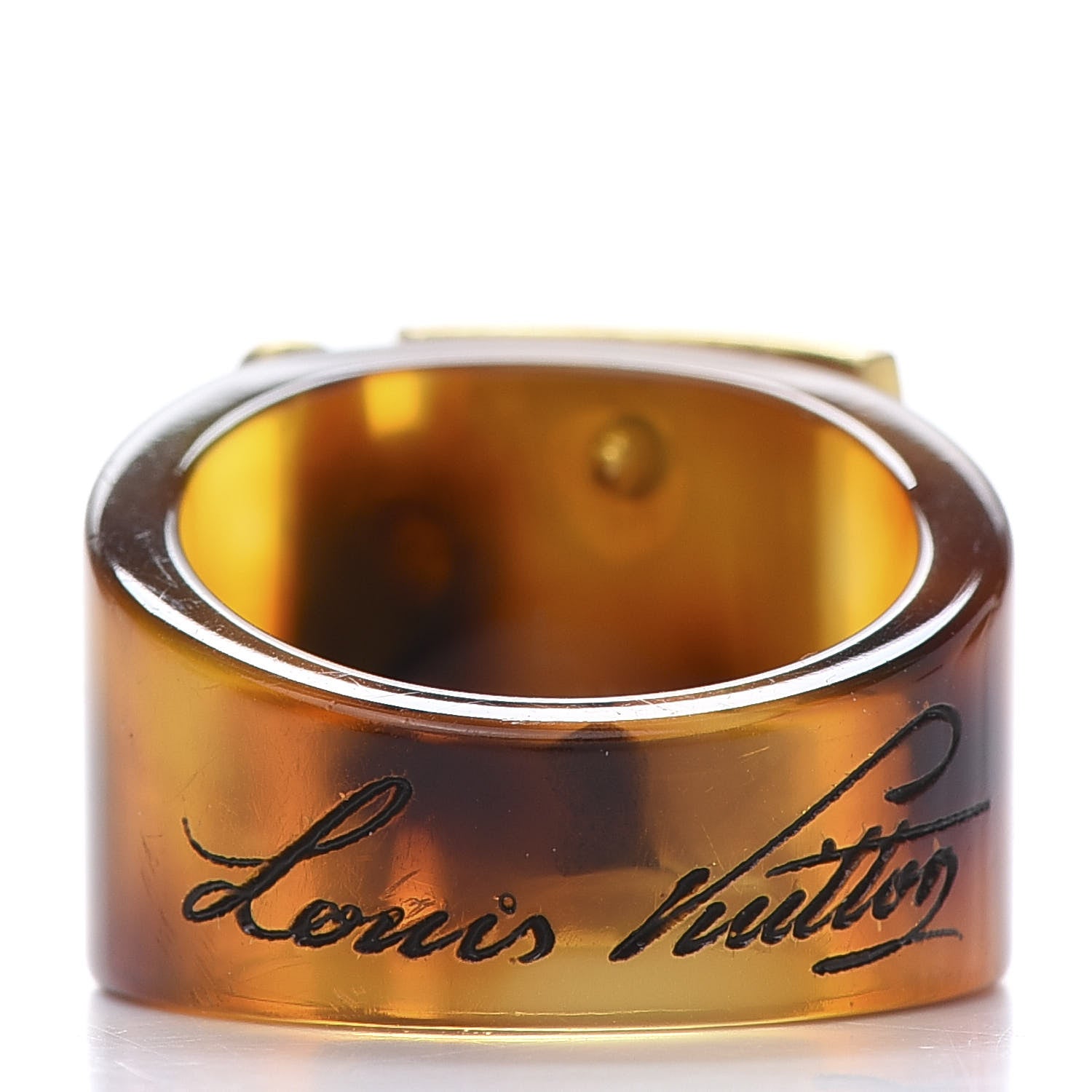Louis Vuitton Lock Me Ring L Ecaille 4 of 6