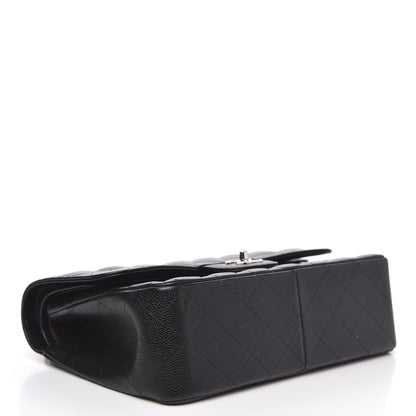 Chanel Caviar Quilted Jumbo Double Flap Black 4 of 10
