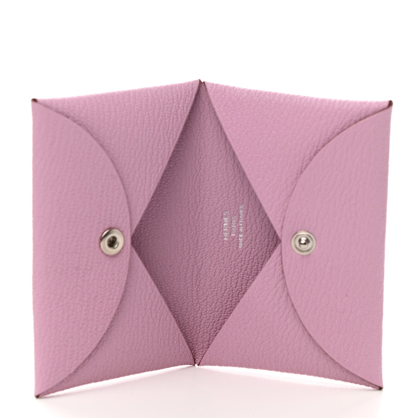 Chevre Mysore Calvi Card Case Mauve Sylvestre