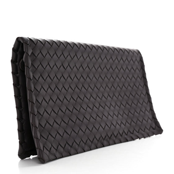 Nappa Intrecciato Turnlock Clutch Quetsche