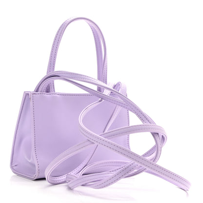 Telfar Vegan Leather Small Shopping Bag Lavender 3 of 9