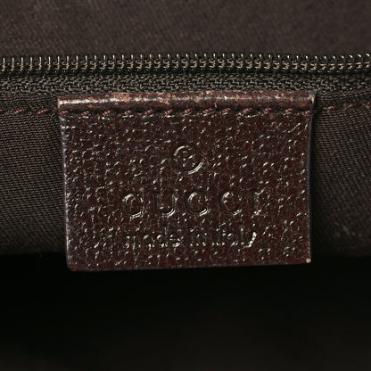 Gucci Monogram Small Princy Satchel Dark Brown 6 of 11