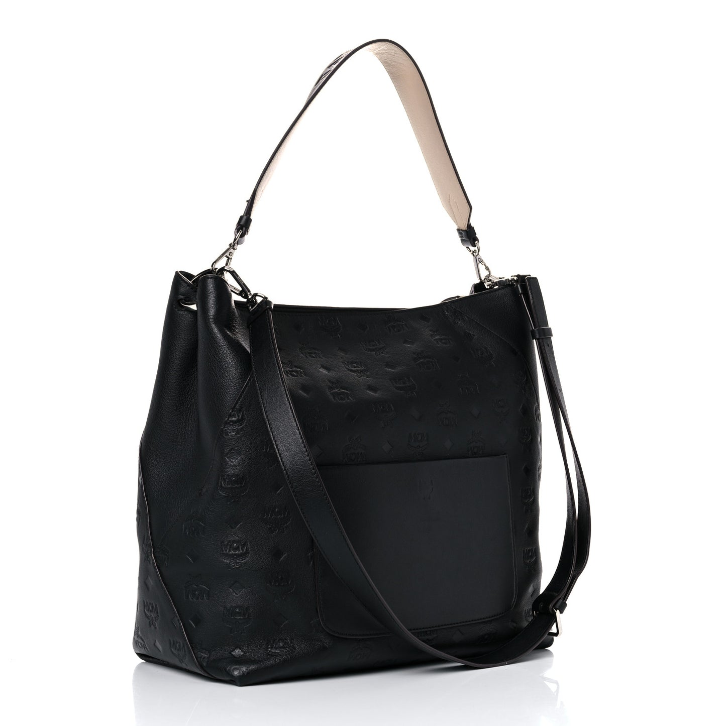 Calfskin Ottomar Large Klara Hobo Black