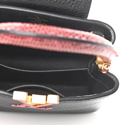 Louis Vuitton Taurillon Lizard Capucines Mini 5 of 9