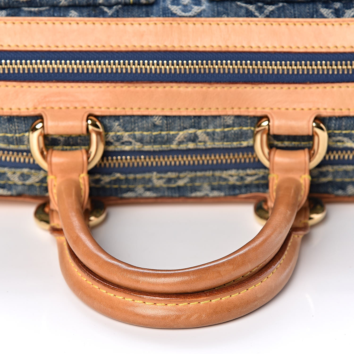 Louis Vuitton Monogram Denim Neo Speedy Blue 10 of 16