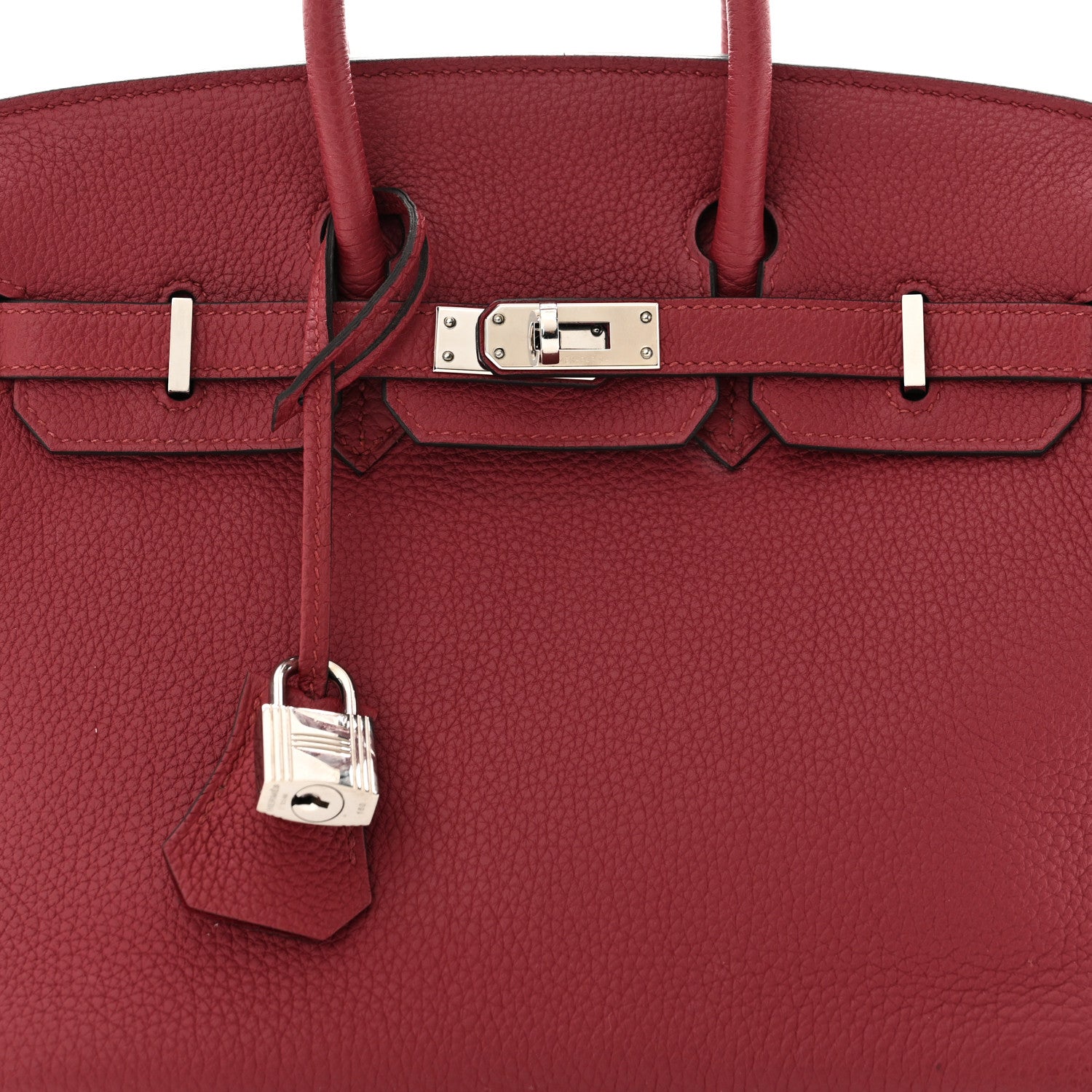 Hermes Togo Birkin 25 Rubis 8 of 10