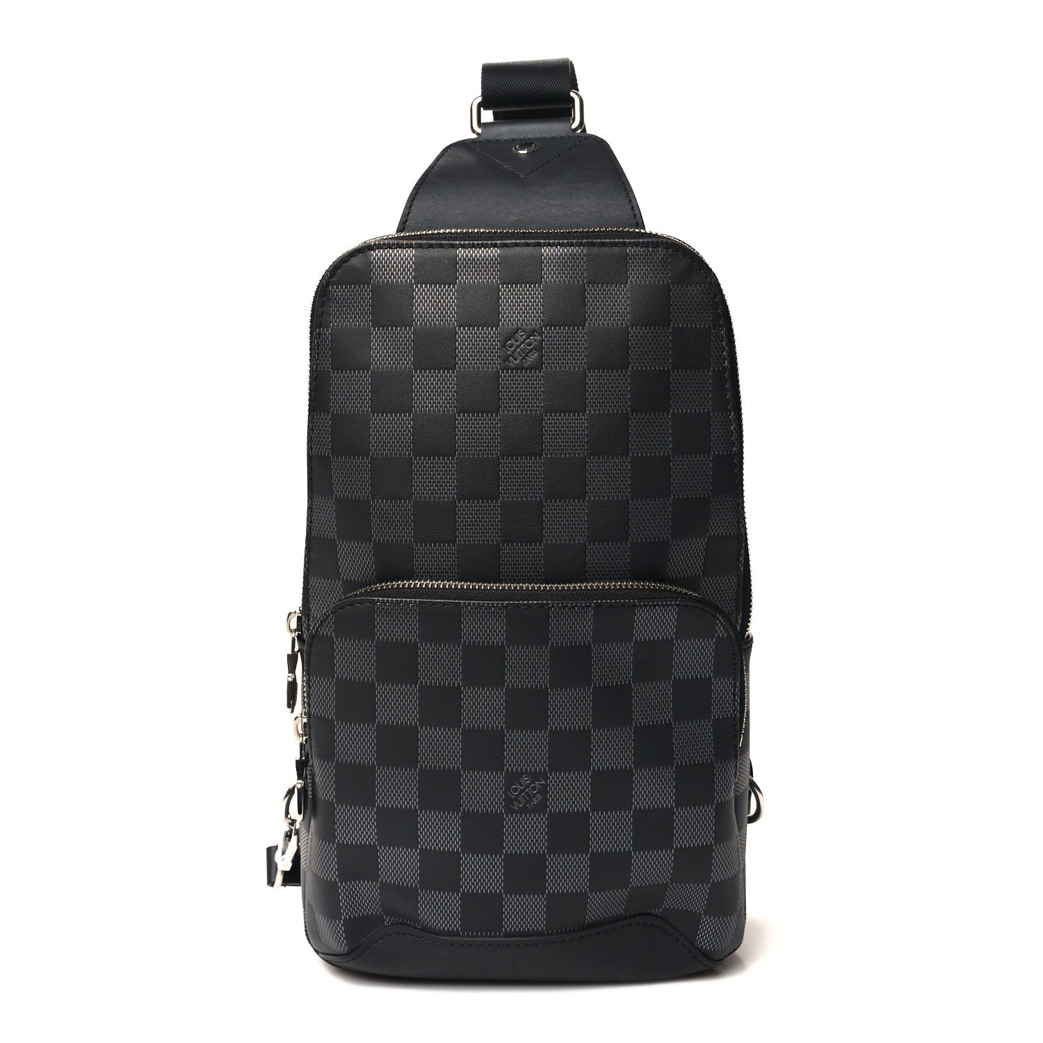 Louis Vuitton Damier Graphite Avenue Sling Bag Onyx Silver 1 of 10