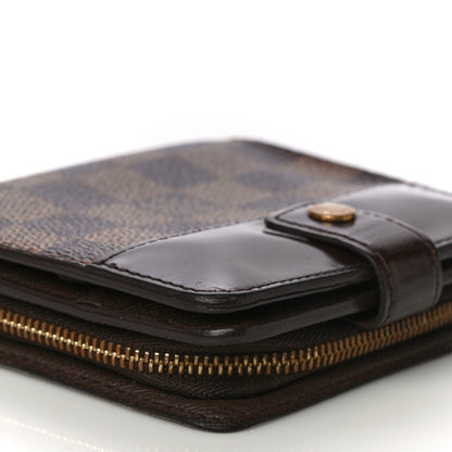 Louis Vuitton Damier Ebene Zippe Zipped Compact Wallet 10 of 10