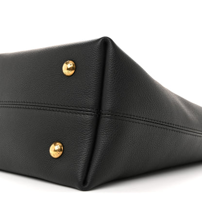 Louis Vuitton Grained Calfskin Low Key Hobo PM Black 10 of 10
