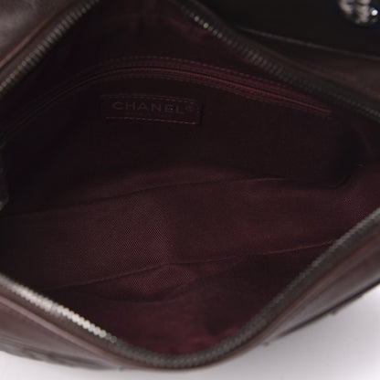 Chanel Calfskin Quilted Medium Coco Sporran Flap Brown 4 of 9