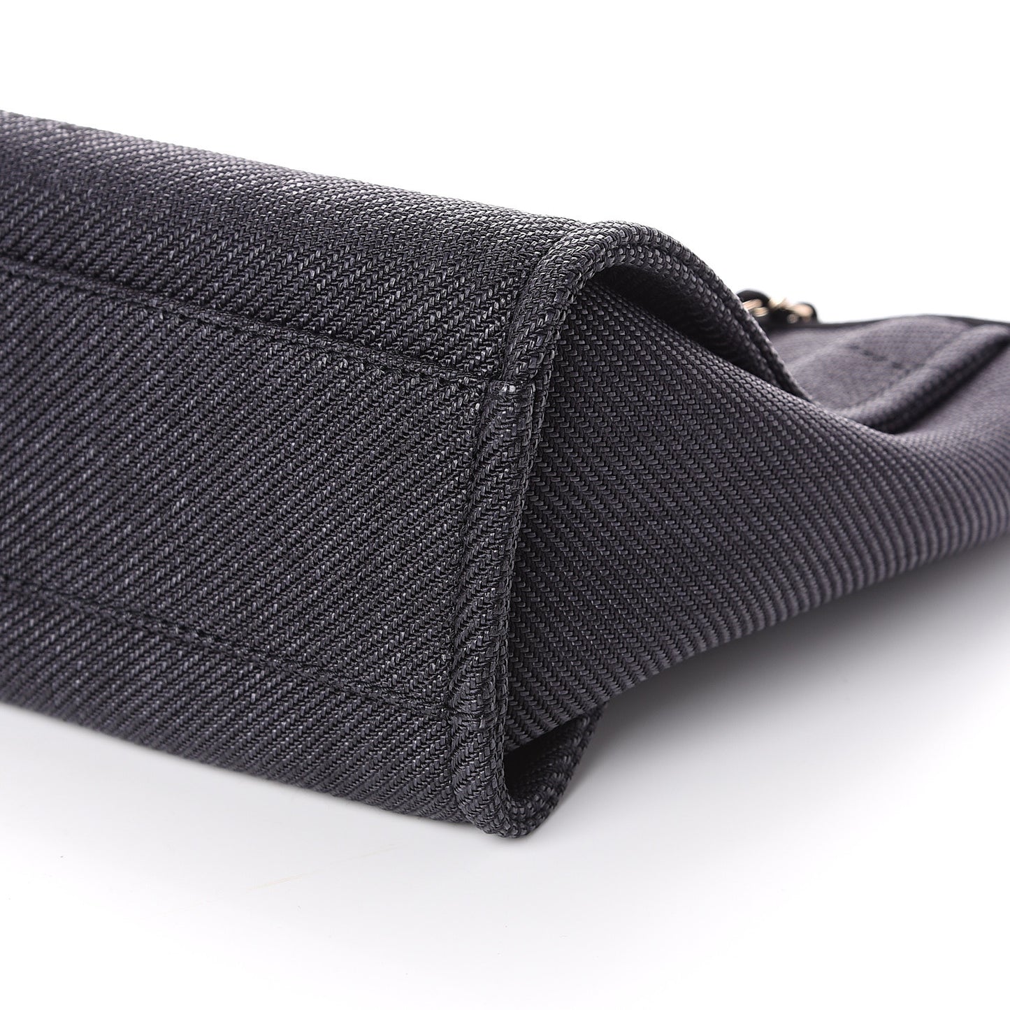 Canvas Small Deauville Tote Black