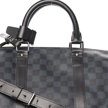 Louis Vuitton Damier Cobalt Keepall Bandouliere 55 15 of 15