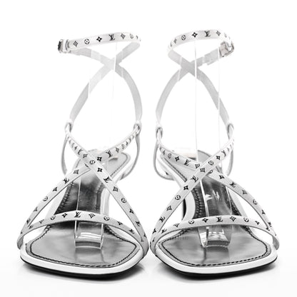 Louis Vuitton Calfskin Citizen Sandal 39.5 White 2 of 8