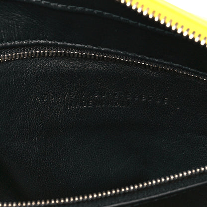 Balenciaga Shiny Day Calfskin Logo S Triangle Duffle Jaune Black 7 of 10