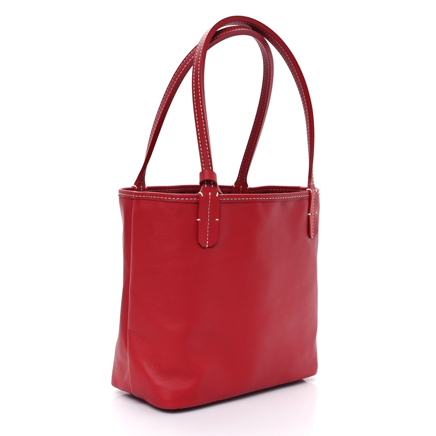 Goyardine Reversible Mini Anjou Red