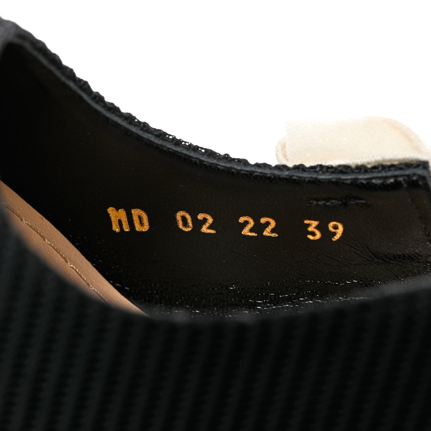 Technical Canvas Ribbon J'Adior Slingback 100mm Pumps 39 Black