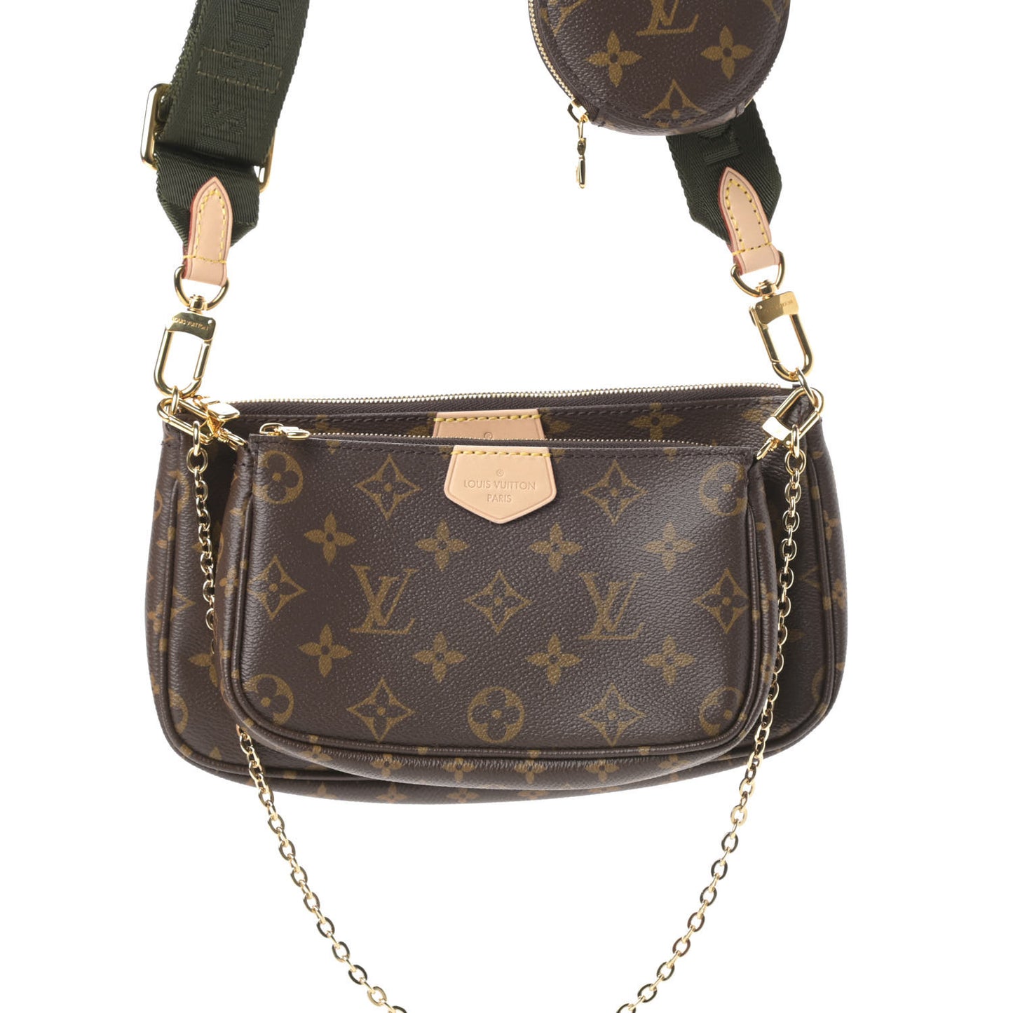 Monogram Multi Pochette Accessories Kaki