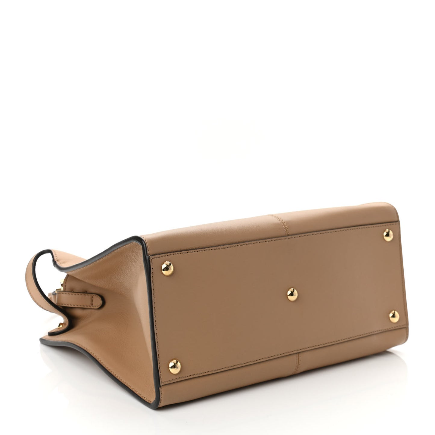 Vitello Seta Nabuk Pequin Medium Peekaboo X-Lite Cuoio Tabacco Moro