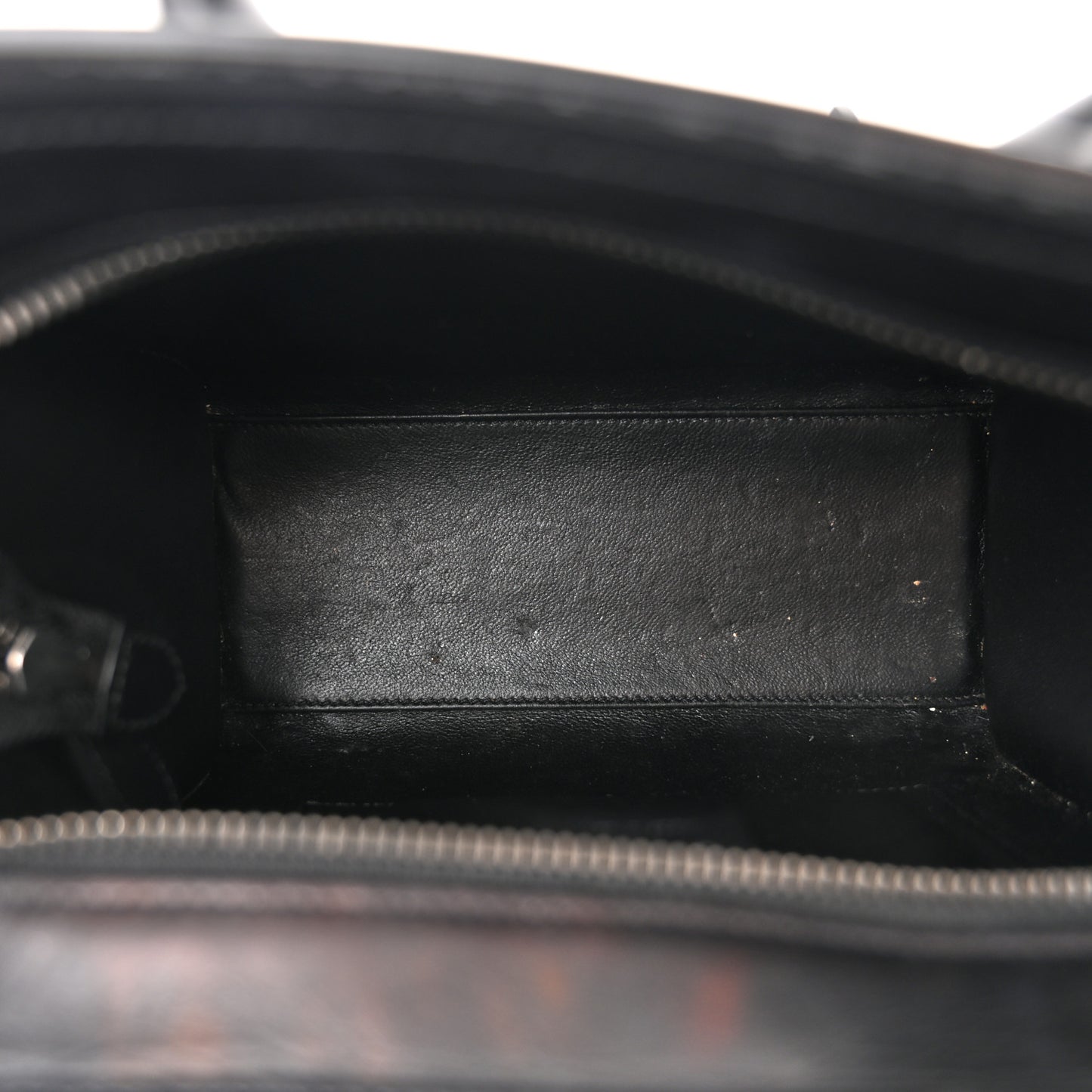 Bullhide Calfskin Nubuck Nano Tri-Color Luggage Souris