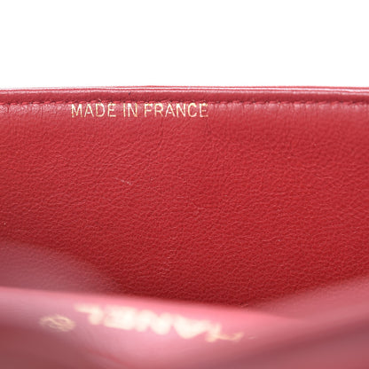 Chanel Lambskin Quilted Medium Double Flap Red 7 of 18