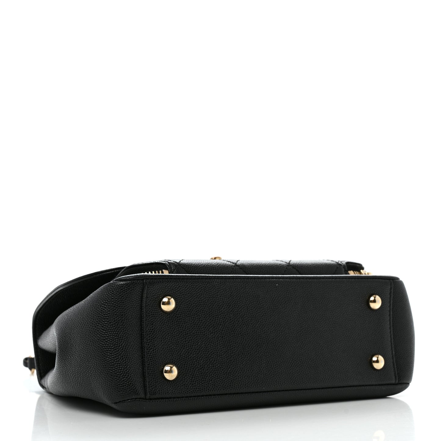 Caviar Quilted Medium Business Affinity Flap Black