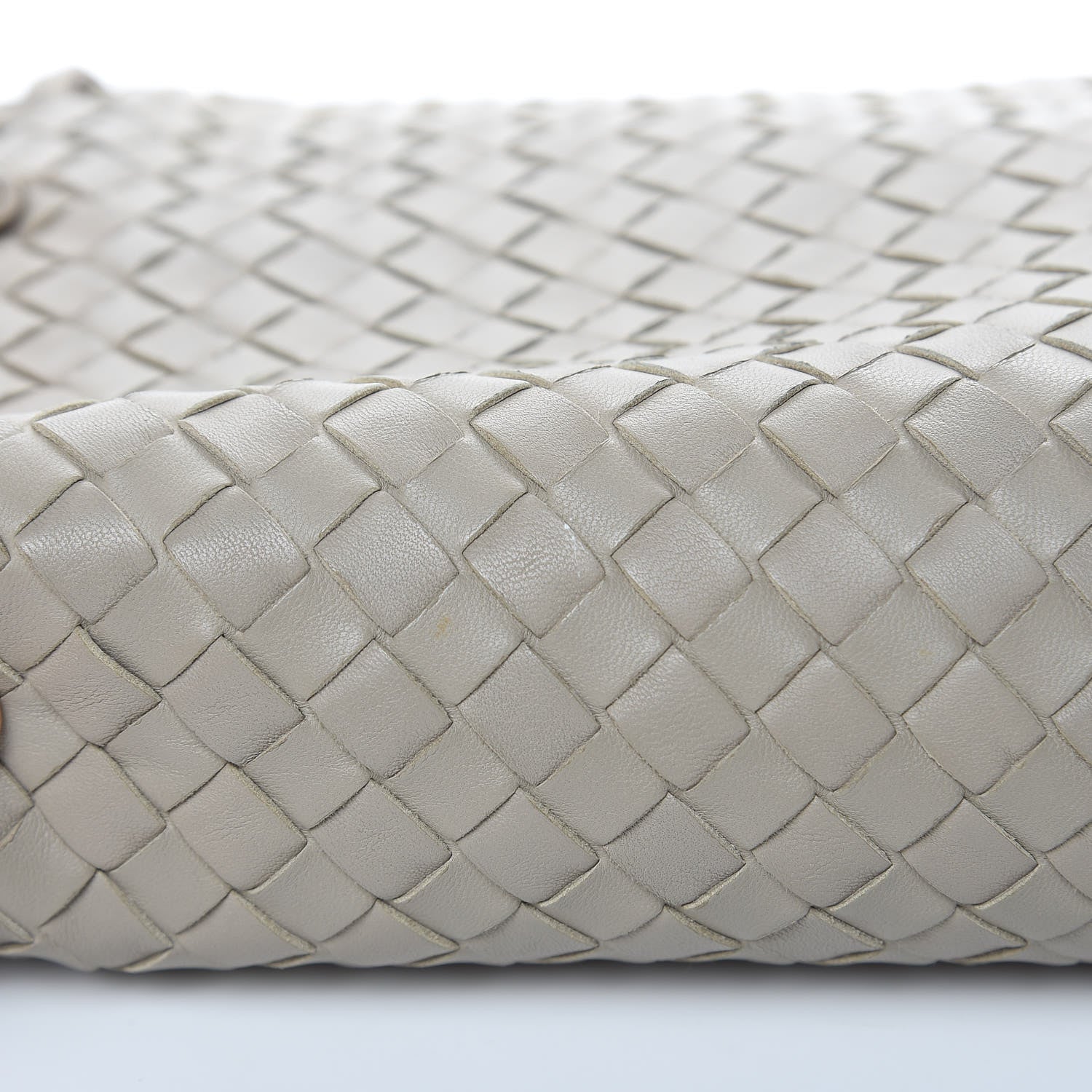 Bottega Veneta Nappa Intrecciato Crossbody Pillow Fume 14 of 16