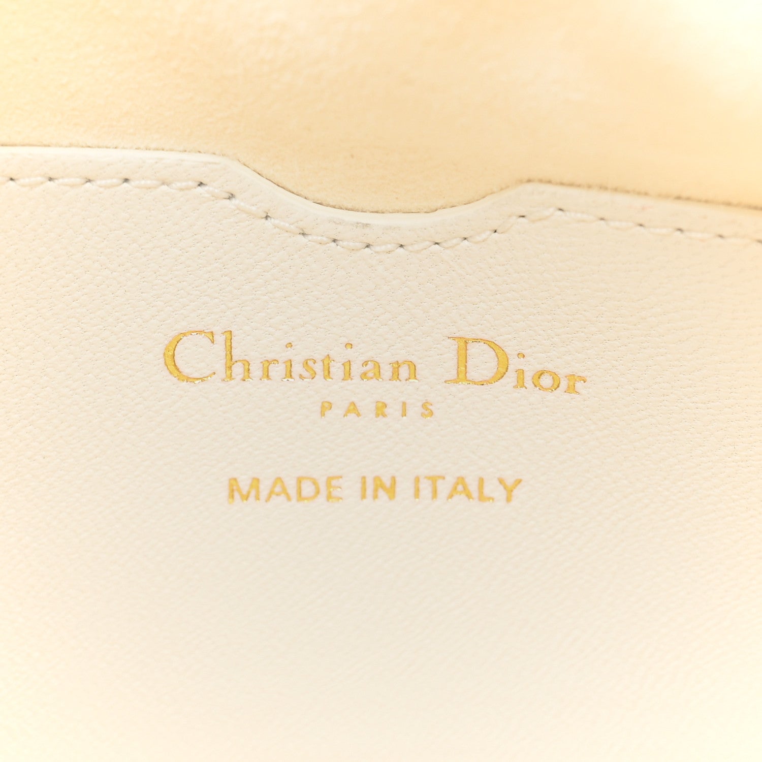 Christian Dior Lambskin Cannage Small Dior Vibe Hobo Bag White 6 of 12