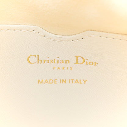 Christian Dior Lambskin Cannage Small Dior Vibe Hobo Bag White 6 of 12