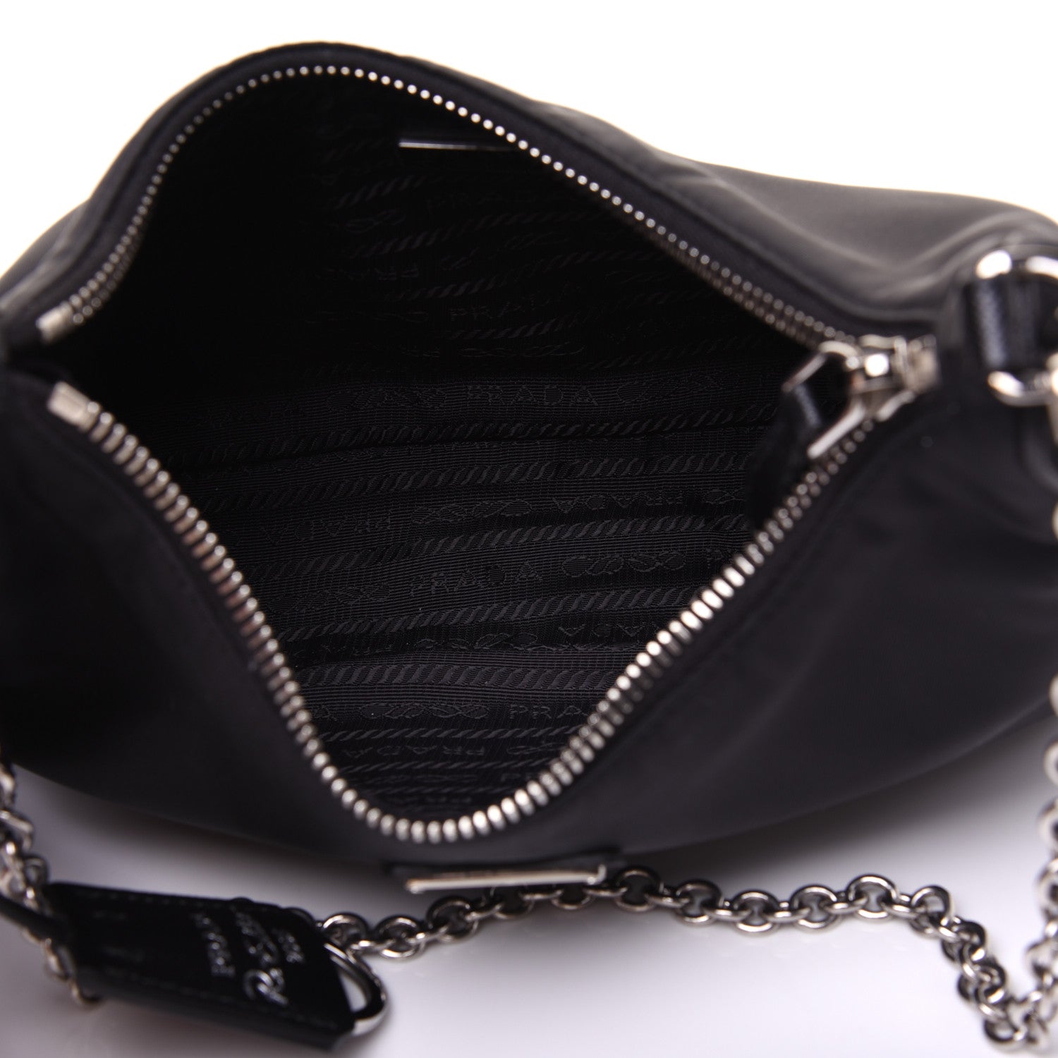 Prada Nylon Re-Edition 2005 Shoulder Bag Black 5 of 16
