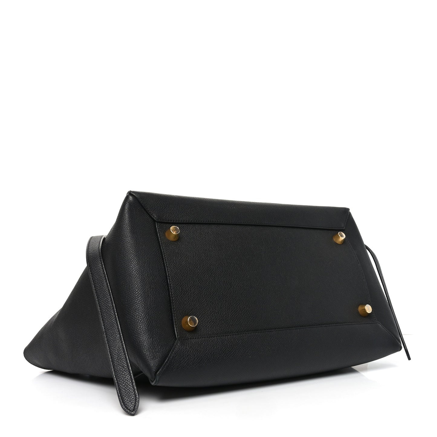 Grained Calfskin Small Belt Bag Black