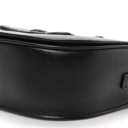 Celine Smooth Calfskin Cuir Triomphe Folco Crossbody Bag Black 8 of 8