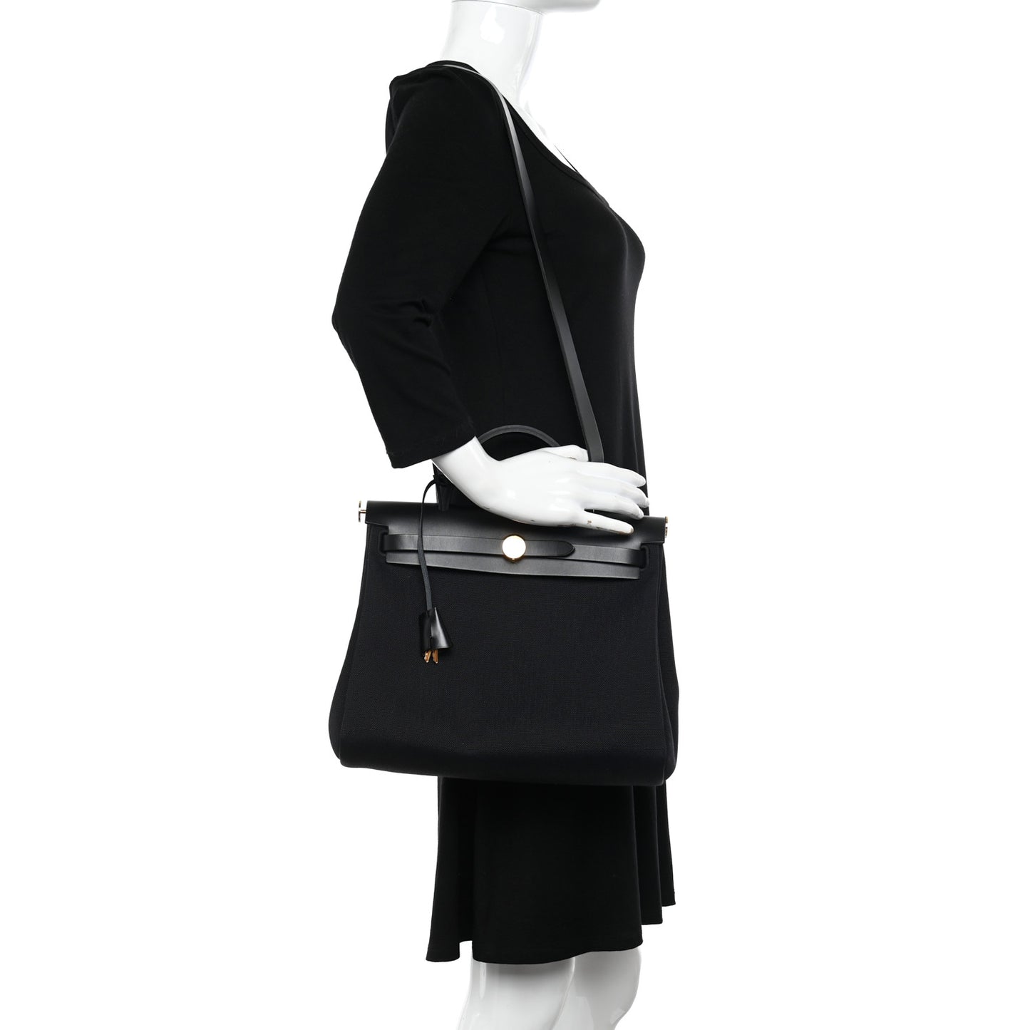 Military Toile Vache Hunter Herbag Zip PM 31 Black