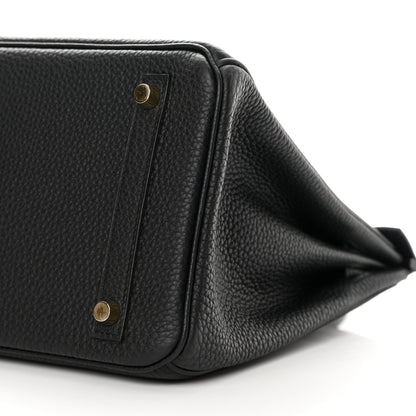 Hermes Togo Birkin 30 Black 10 of 11