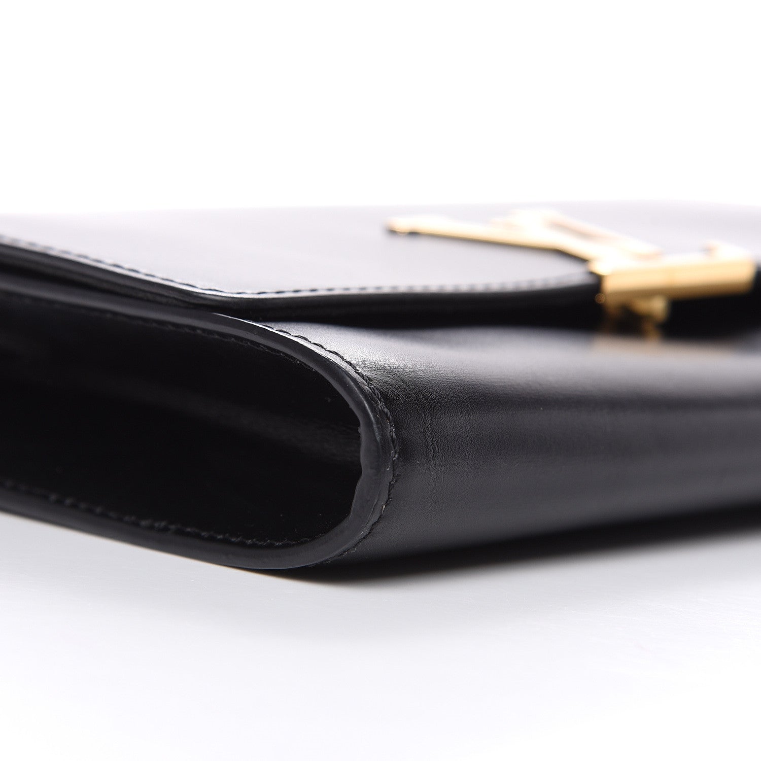 Louis Vuitton Calfskin Chain Louise GM Black 7 of 12