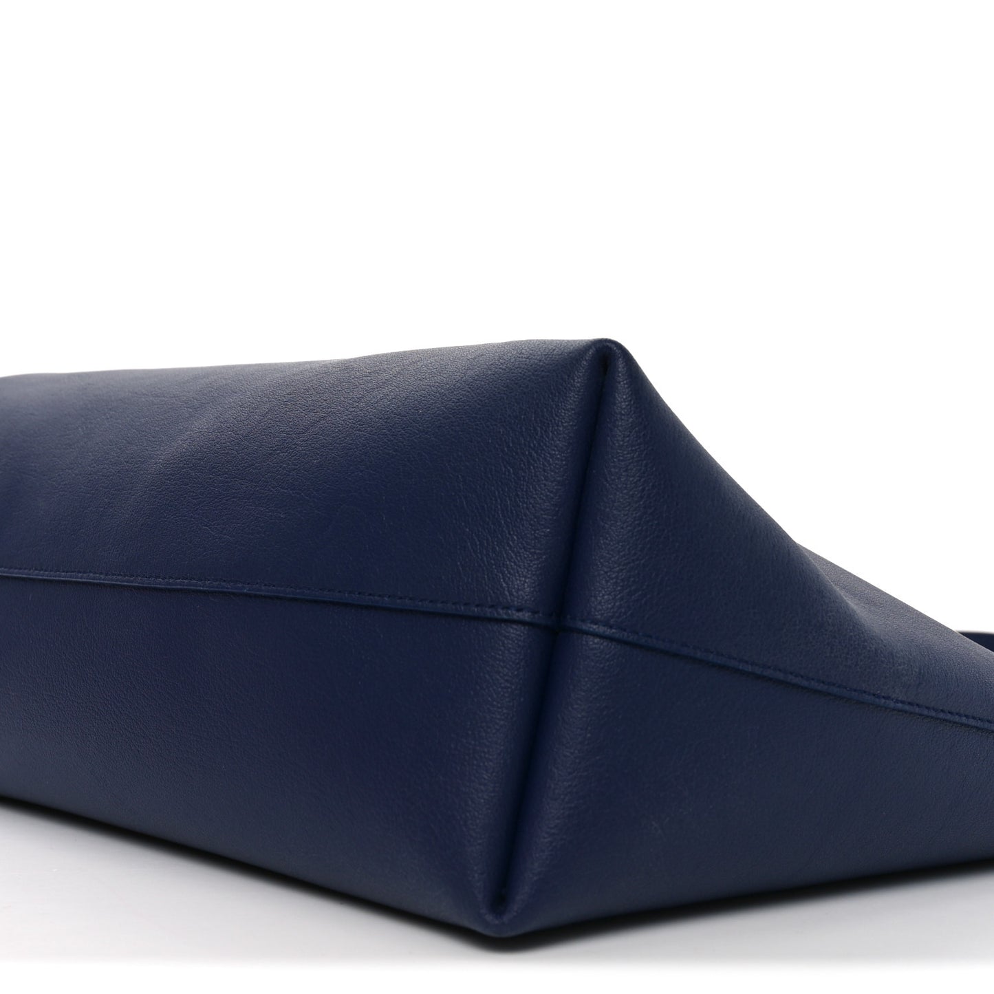Calfskin Large Shopping Tote Saphir